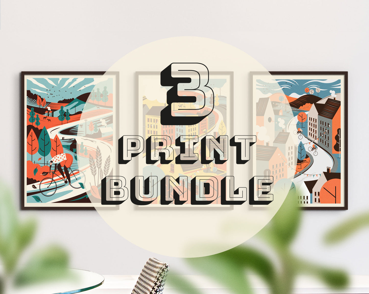 Cycling Lanes / Print Bundle